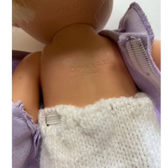 Vintage Galoob Baby Face Doll So Surprised Suzy Doll LGTI 1990 - Picture 5 of 5